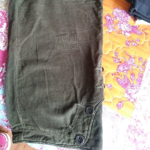 Vintage Bermuda en corduroy de DEX - Kaki - Picture 5 of 8